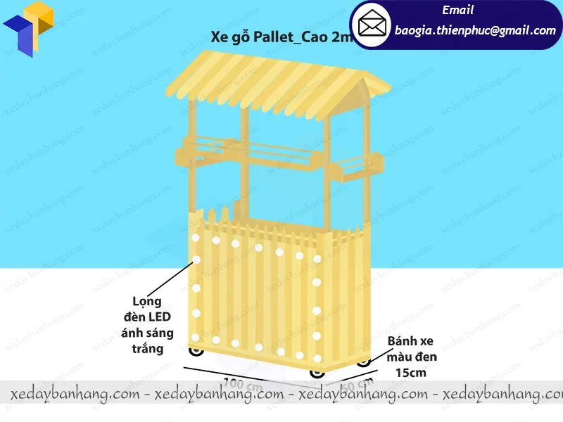 tủ gỗ bán nước đẹp
