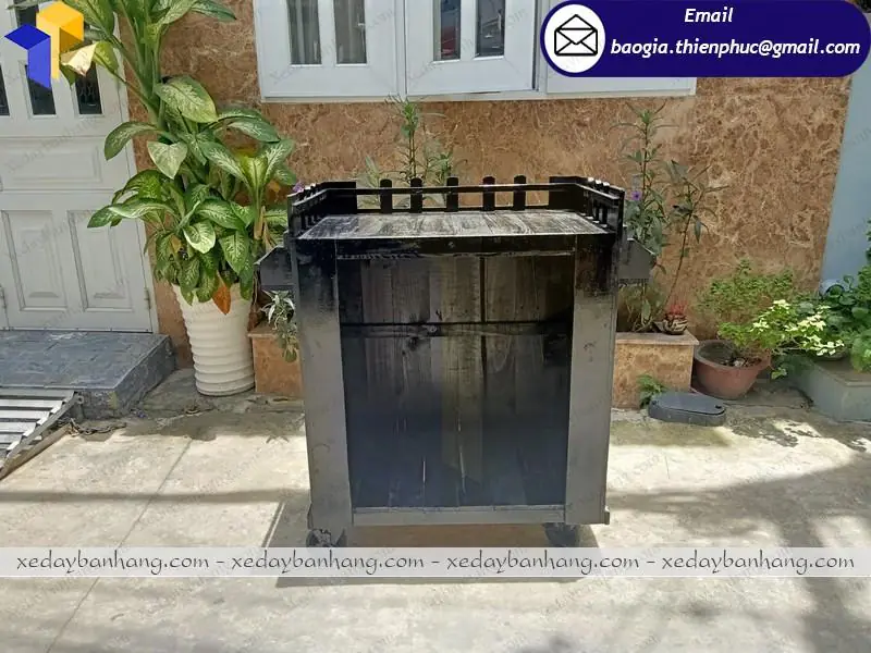 giá quầy gỗ bán cà phê