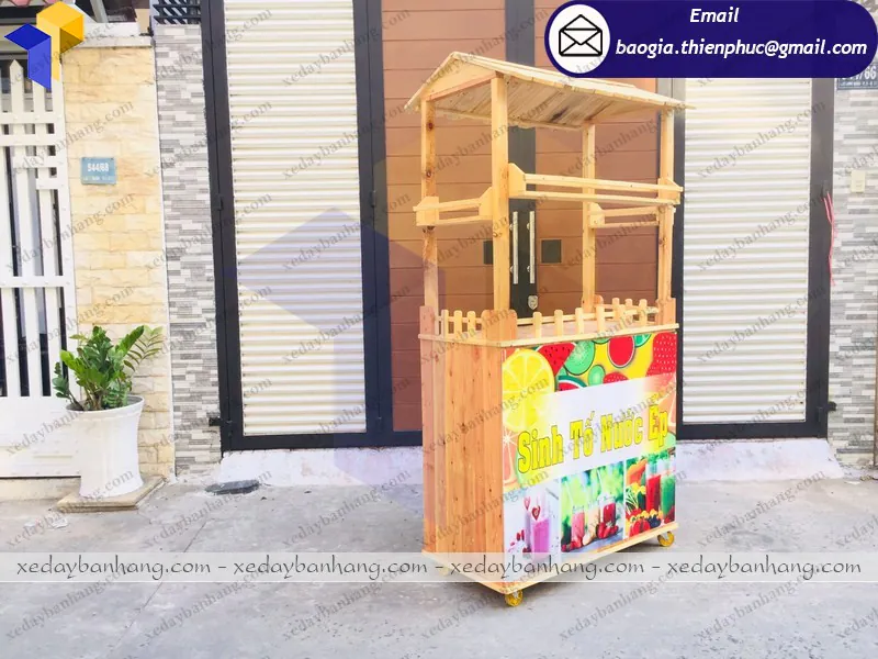 đóng xe gỗ sinh tố