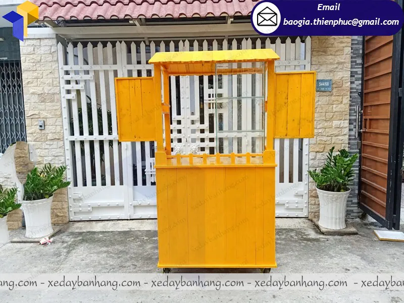  tủ gỗ bán thức ăn nhanh rẻ