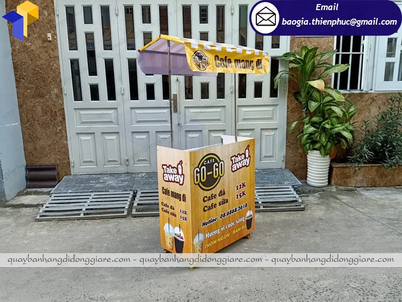 quầy bán cafe mang đi
