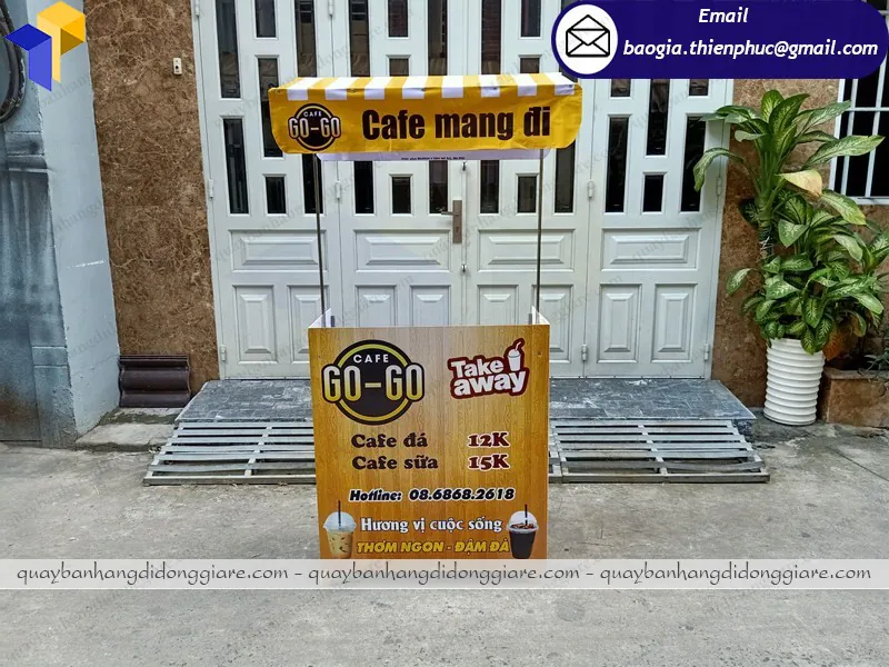 xe lắp ráp bán cafe giá bao nhiêu