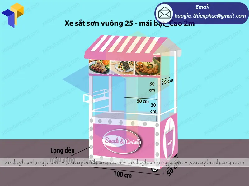 xe bán thức ăn nhanh
