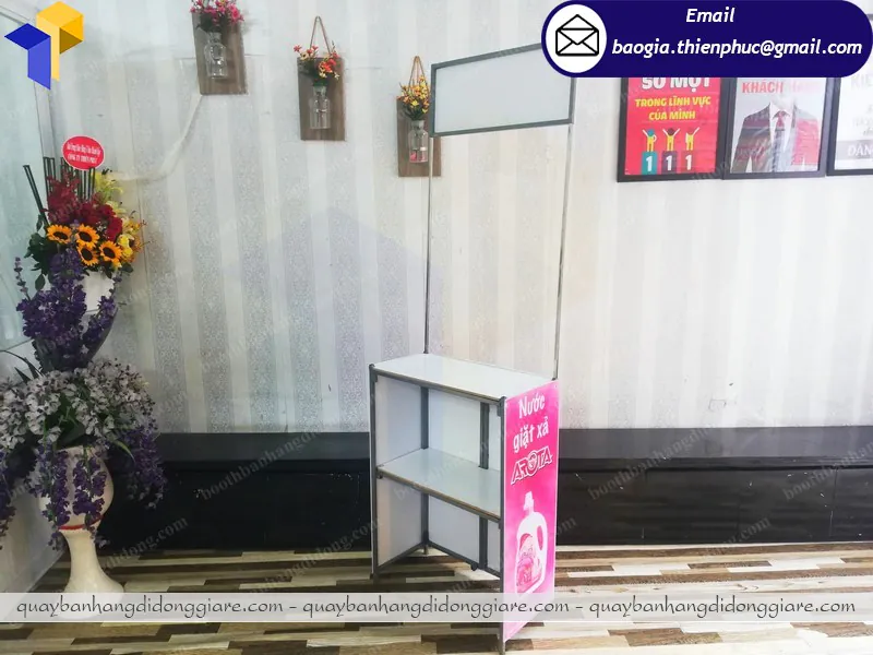 booth bán hàng lắp ráp