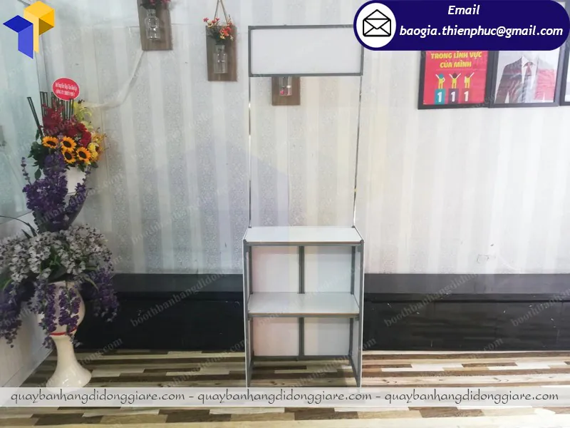 quầy sampling lắp ráp siêu thị