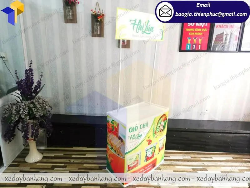 giá booth nhựa lắp ráp