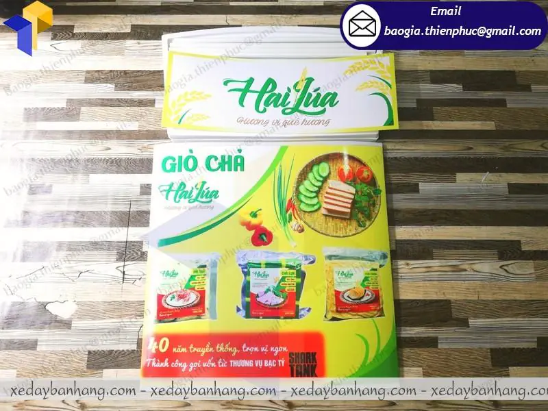 booth nhựa bán hàng