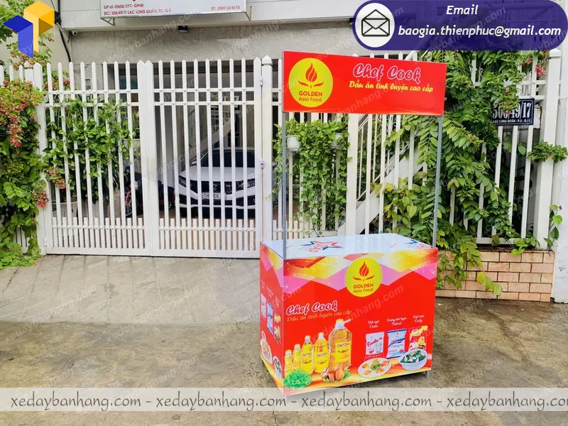 booth bán hàng lắp ráp