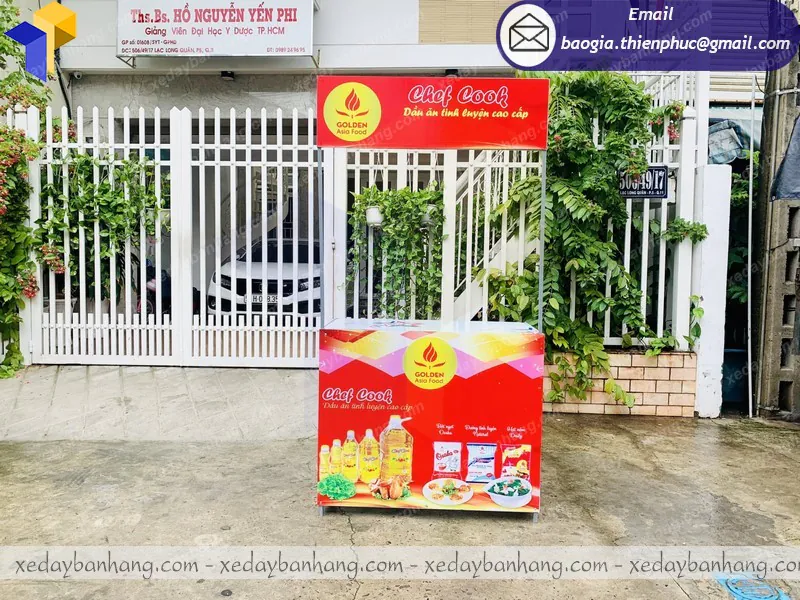 booth sắt sampling