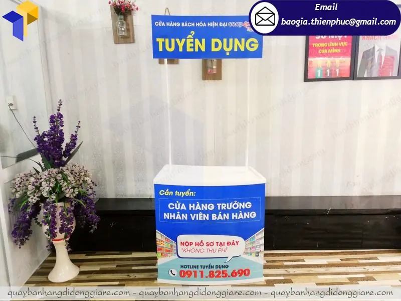 booth nhựa lắp ráp
