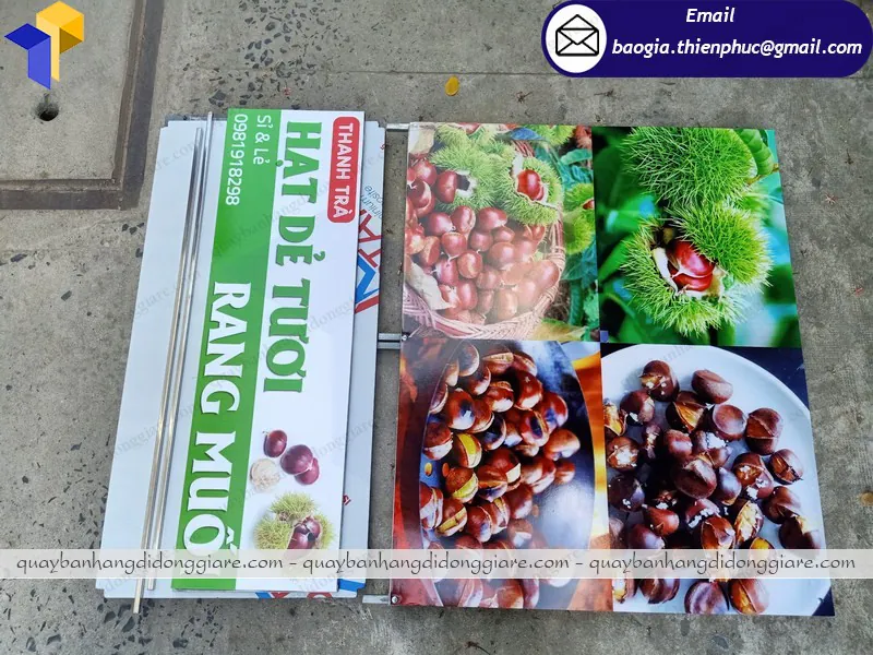 booth sắt sampling