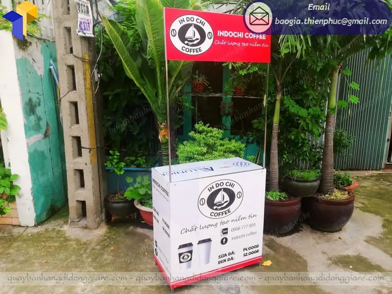 quầy sampling lưu động