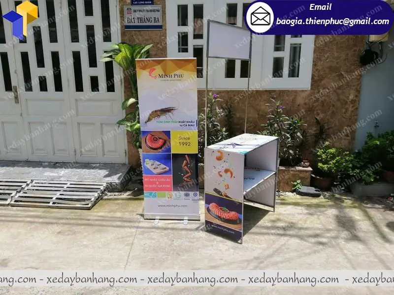 booth sắt lắp ráp mini