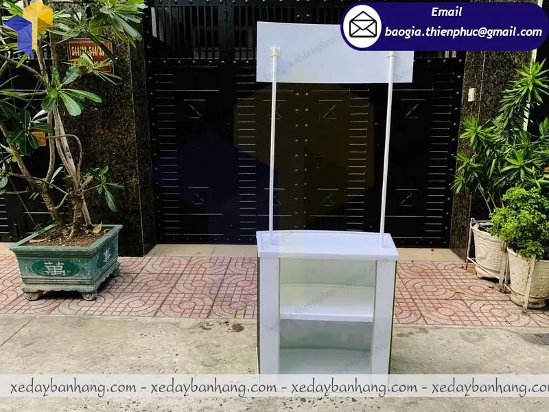 quầy mini bán hàng vỉa hè