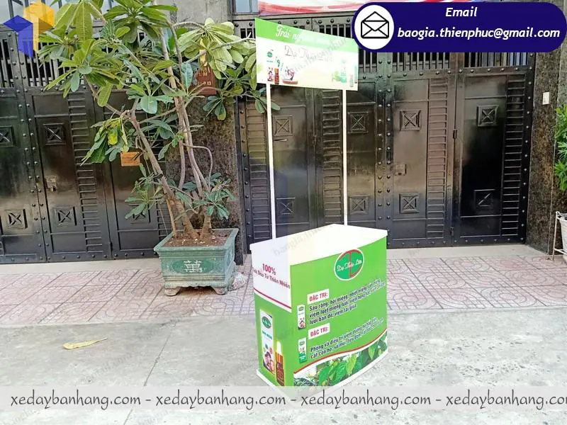 booth sampling bán hàng di động