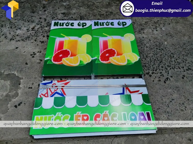 booth bán hàng quảng cáo giá bao nhiêu