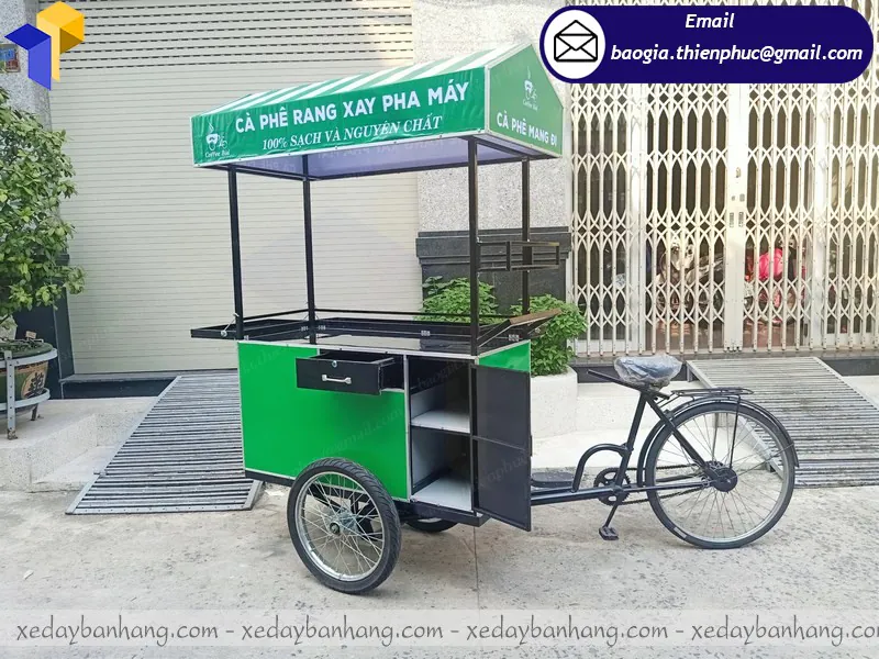 xe đạp hàng rong take away