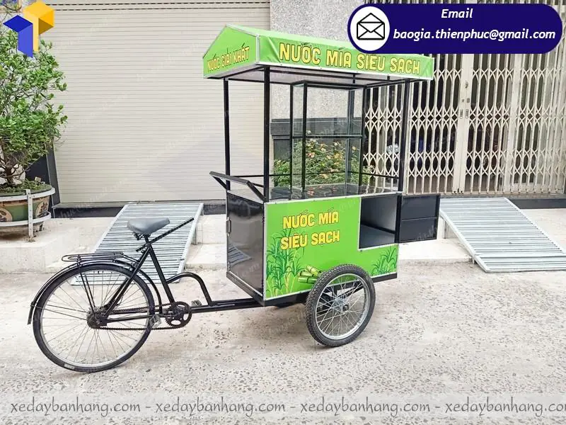 giá xe đạp bán nước mía hcm