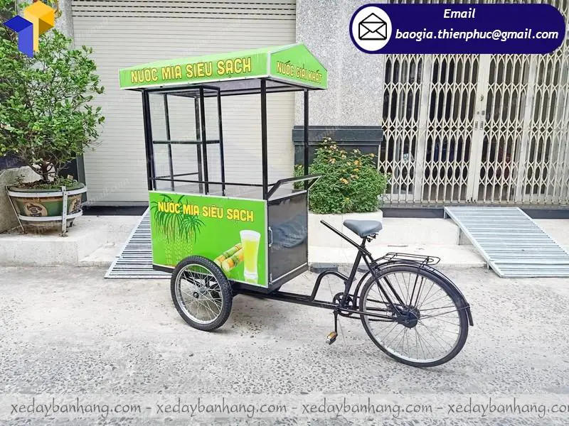 xe đạp bán nước mía giá rẻ hcm