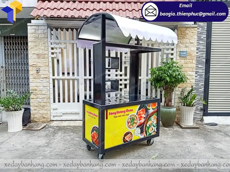 giá tủ gỗ bán thức ăn nhanh