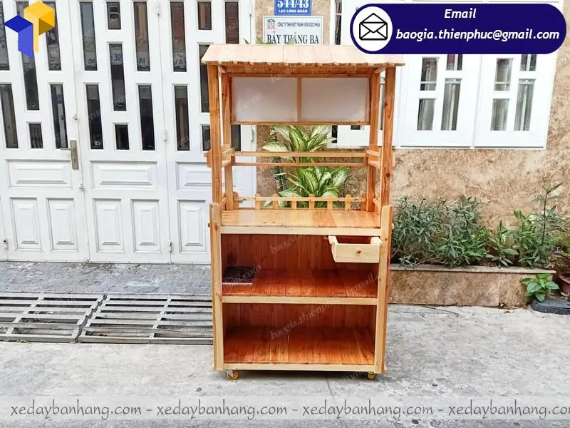 xe gỗ bán cà phê mua ở đâu