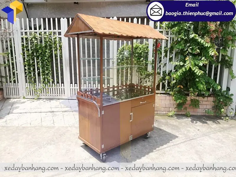 xe đẩy bán coffee giá bao nhiêu
