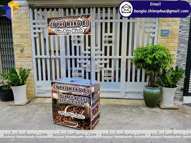 booth bán cafe di động