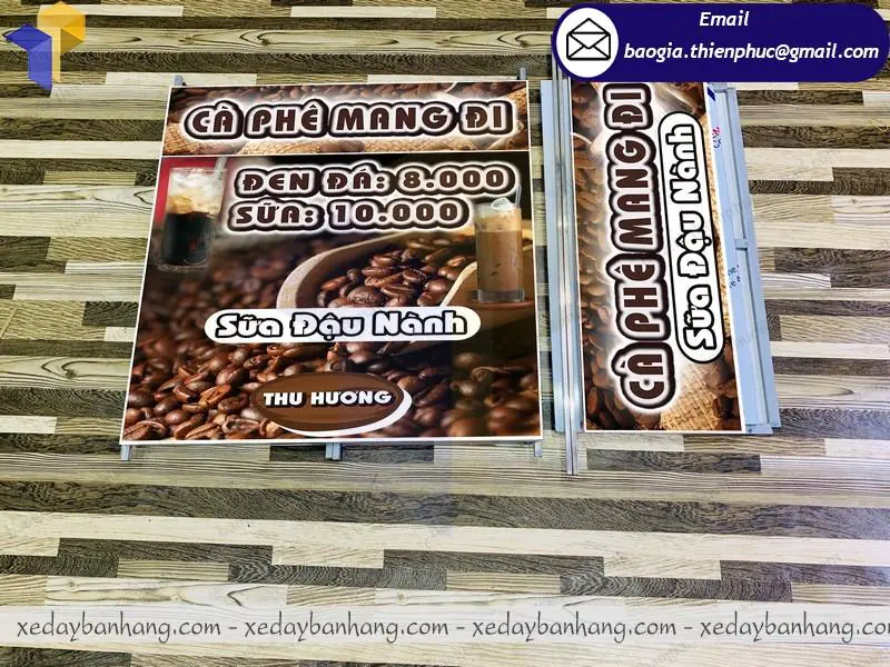 booth lắp ráp bán cafe