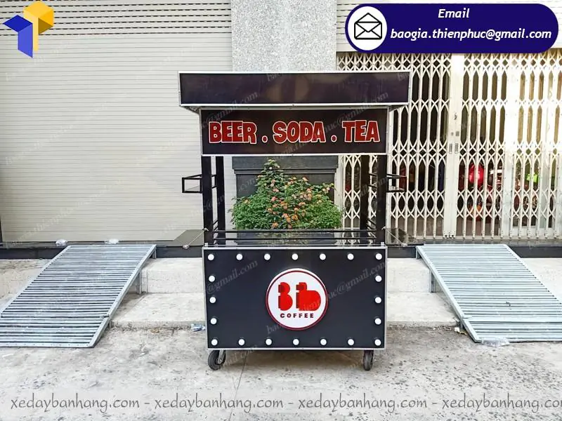 tủ sắt bán cafe