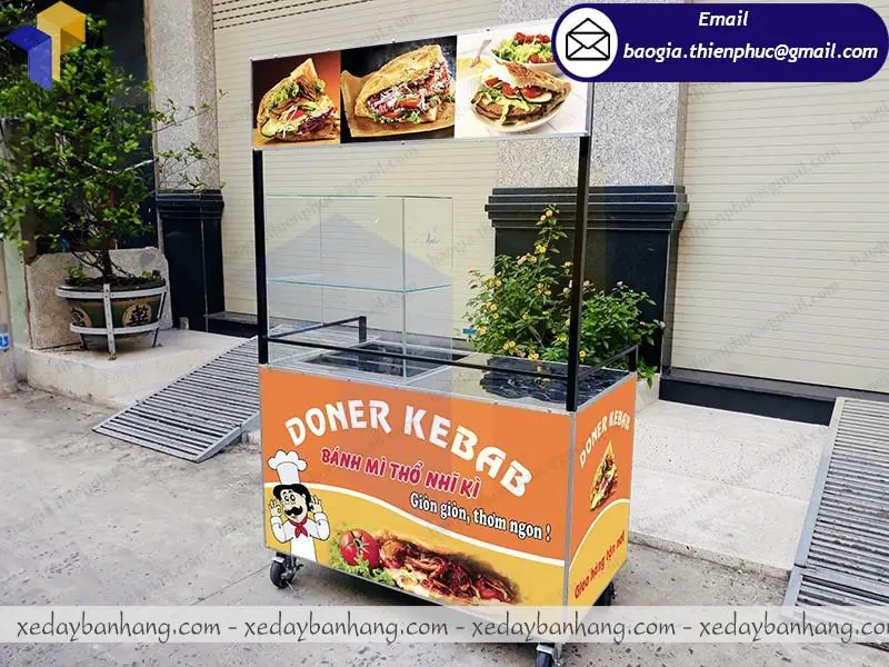 quầy bán bánh mì lưu động
