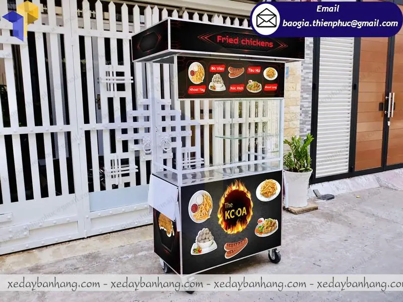 quầy bán thức ăn nhanh