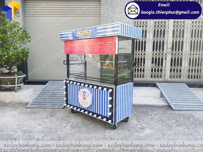 quầy bán trà sữa đẹp hcm