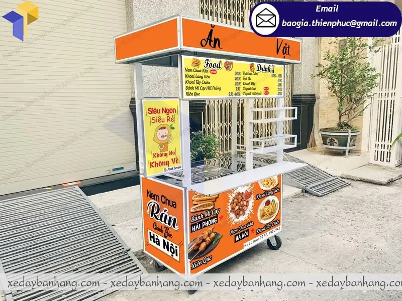 đặt xe thức ăn nhanh lưu động ở đâu