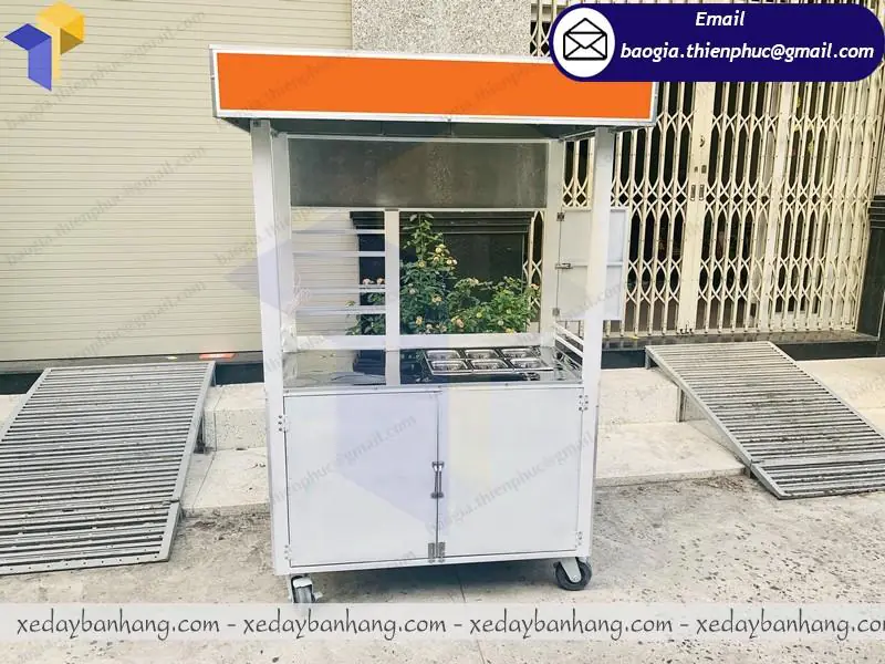 giá xe bán đồ ăn vặt