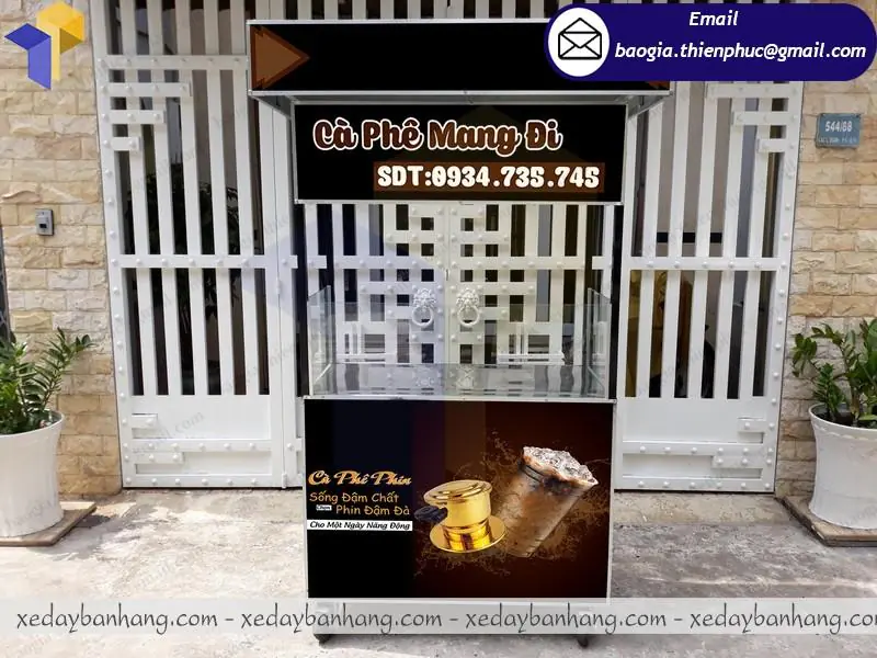 Đặt làm xe cafe mang đi giá rẻ trong mùa dịch covid