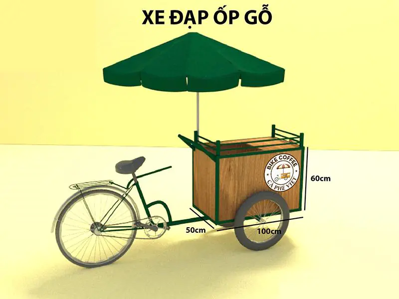 Xưởng cung cấp xe đạp bán cafe espresso giá rẻ quận 11