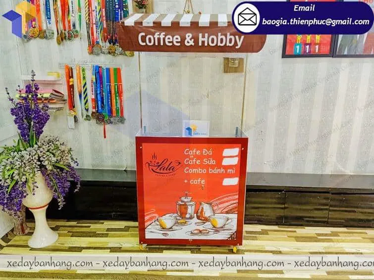 Top 7 mẫu xe lắp ráp bán cafe pha máy đẹp ở Bình Phước