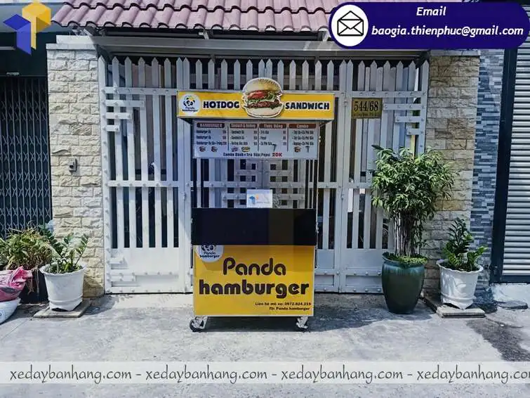 Xưởng đóng  tủ bán thức ăn nhanh đẹp giá rẻ ở Bình Định