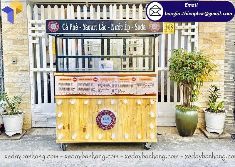 Cung ứng xe bán cafe take away giá rẻ số lượng lớn