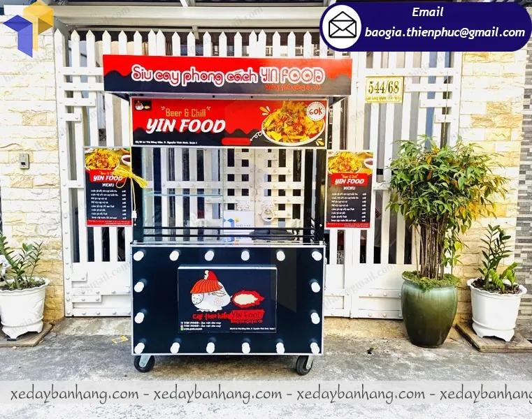 Sản xuất xe bán thức ăn nhanh giá rẻ ở tỉnh Đắc Nông