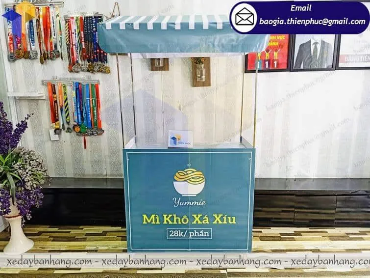 Gia công xe lắp ráp bán đồ ăn vặt giá rẻ ở Bình Thạnh