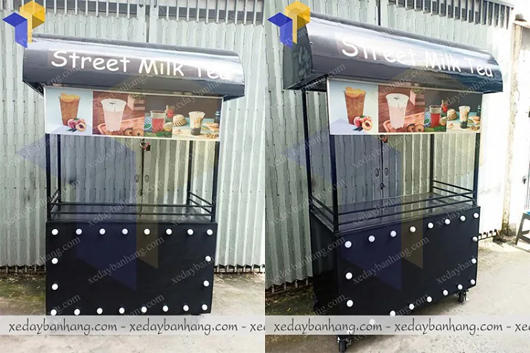 Xe trà sữa STREET MILKTEA đường phố_XDALU236