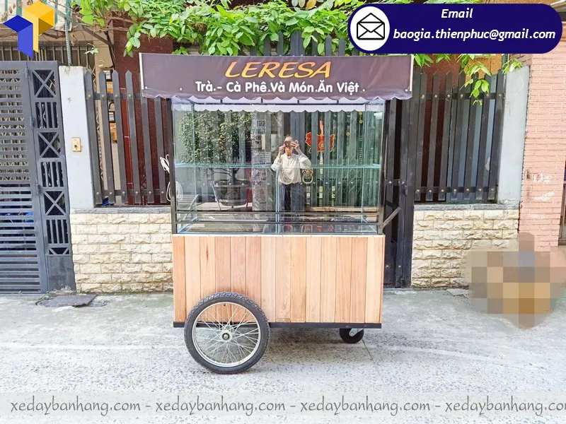 Nơi sản xuất xe đạp xích lô bán cà phê lưu động, giá sỉ