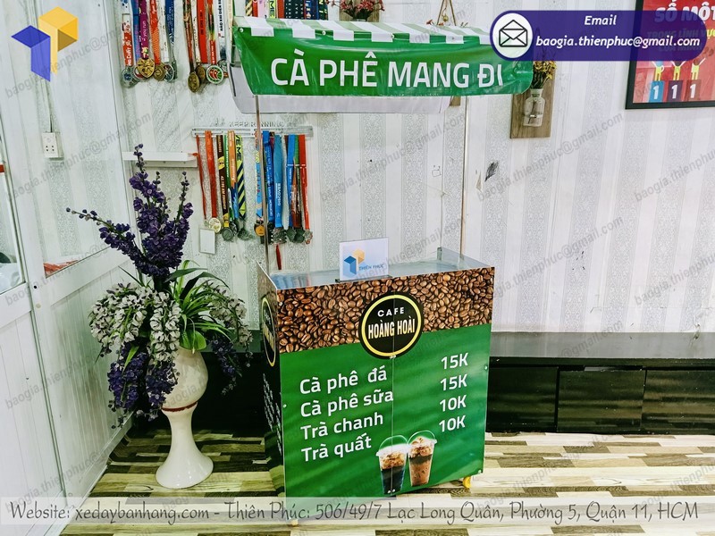 báo giá quầy cà phê mang đi