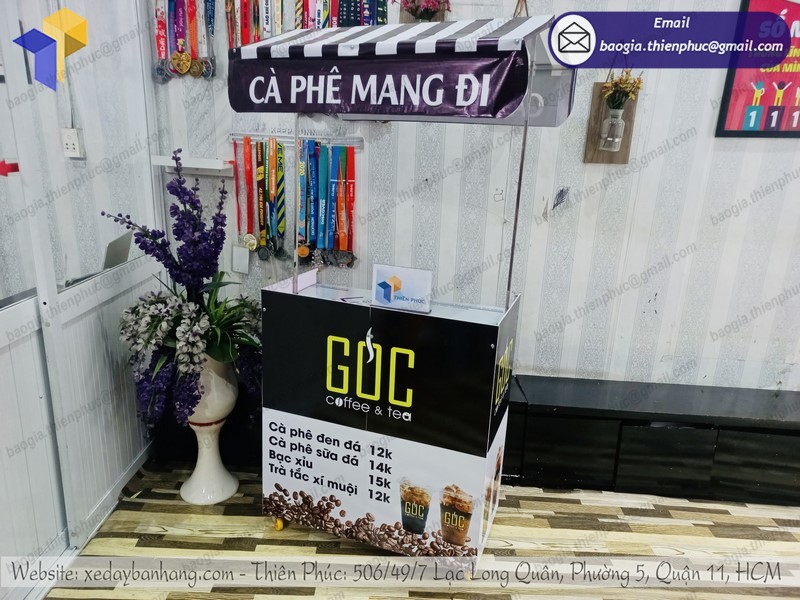 mua quầy bán coffee di động