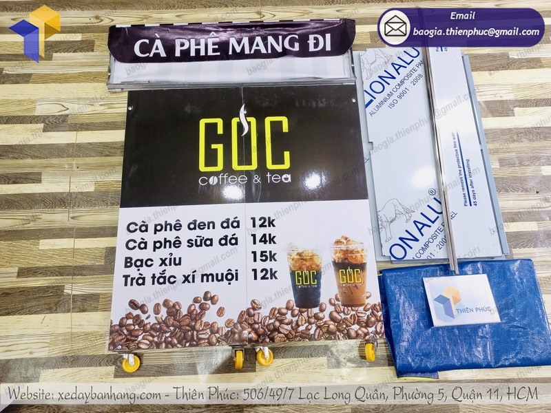 quầy bán coffee di động