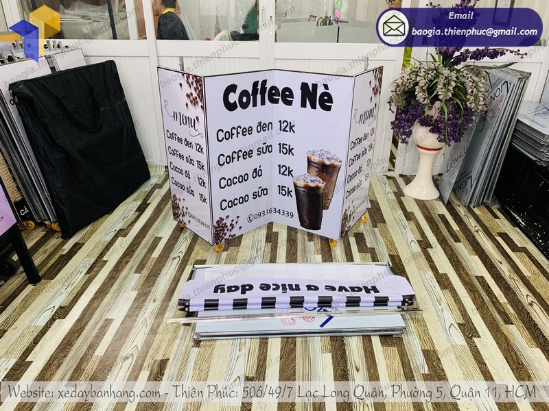 xe cafe mini di động tphcm