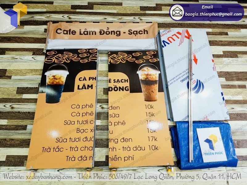 Xe cafe mini di động