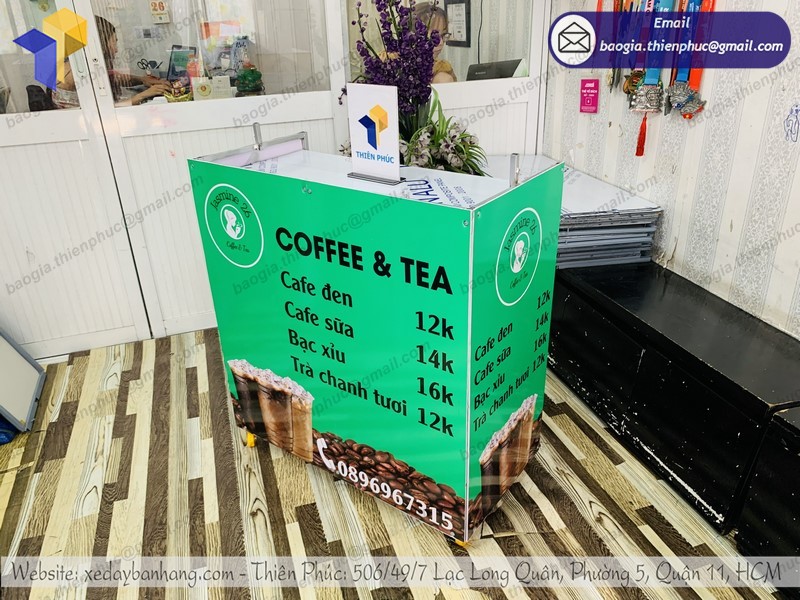 xe café mini mang đi rẻ