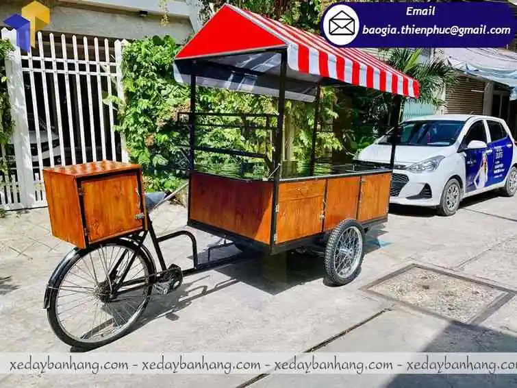 xe đạp bán cafe di động giá rẻ bèo